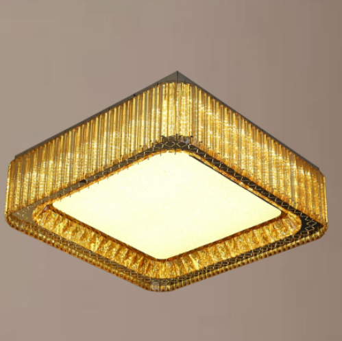 نجف مودرن مقاس 80سم فضي لون الانارة 3 اضاءات 800*8...