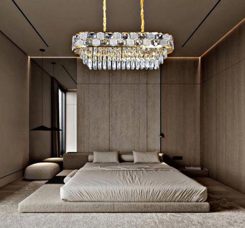 علاقي مودرن ذهبي مقاس 1000*350 ملم