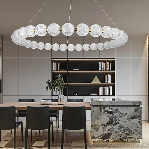 نجف مودرن زيتي 3اضاءات 42 واط