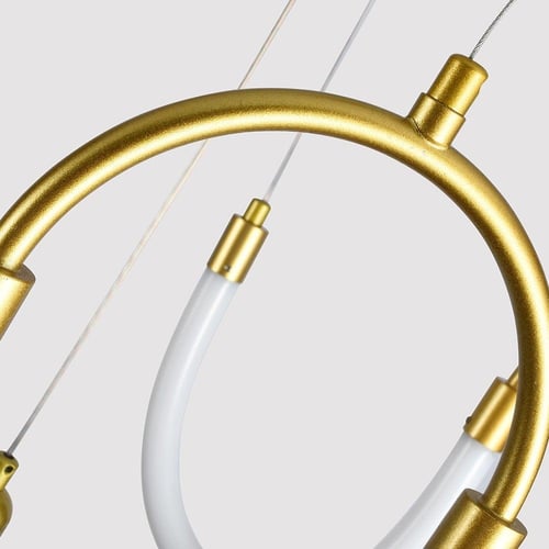 ثريا معلقة LED إنارة 360ْ قطر 55 سم-N