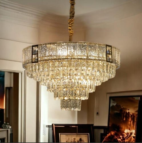 ثريا كريستال فاخرة قطر 60 سم