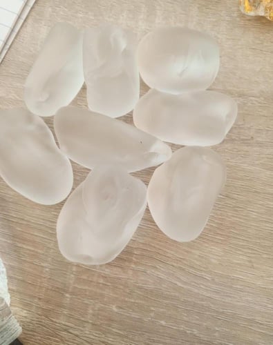 ثريا مربع الاحجار طول 120سم وعرض 120سم لون شفاف عل...