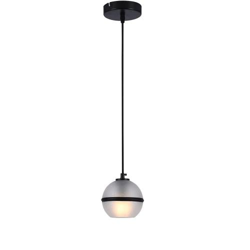 Modern hanging ball lighting black color