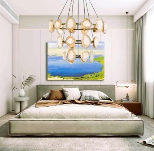 ثريا ليد مودرن 80+60+40 سم