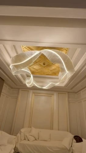 ثريا كرستال قابلة للتشكل طول 10 متر 5 قطع والقطعة...