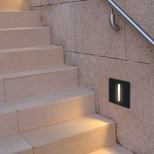 Stair lighting and stair bulb with distinctive lig...