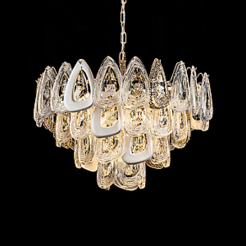 ثريا سقفية علاقي مقاس 60 سم مودرن اكريليك - باحجام...