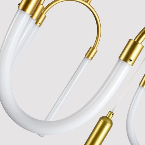 ثريا معلقة LED إنارة 360ْ قطر 55 سم-N