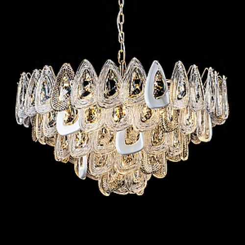 ثريا سقفية علاقي مقاس 80 سم مودرن اكريليك - باحجام...