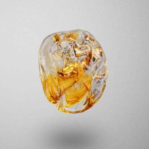 ثريا مستطيل طول180سم وعرض65سم عسلي مع شفاف