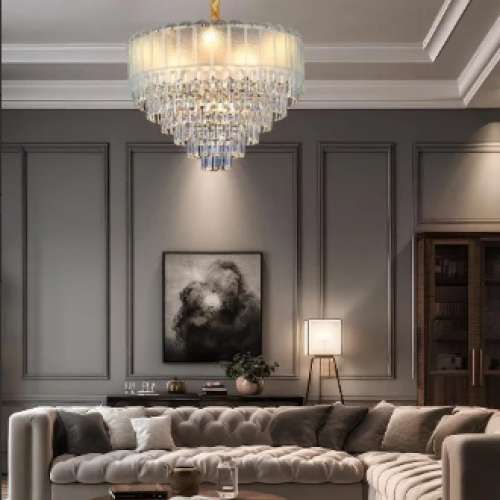 ثريا ذهبي مقاس 80سم