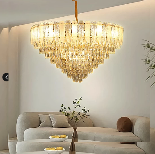 نجف مودرن ذهبي E14*22L