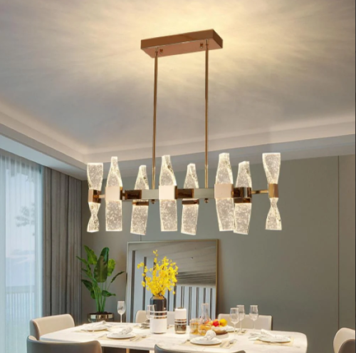 ثريا مستطيل 8 لمبات