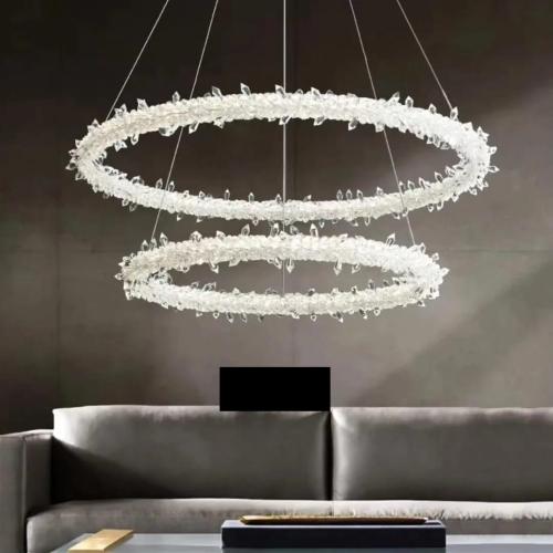 ثريا مودرن كرستال دورين 80+60سم