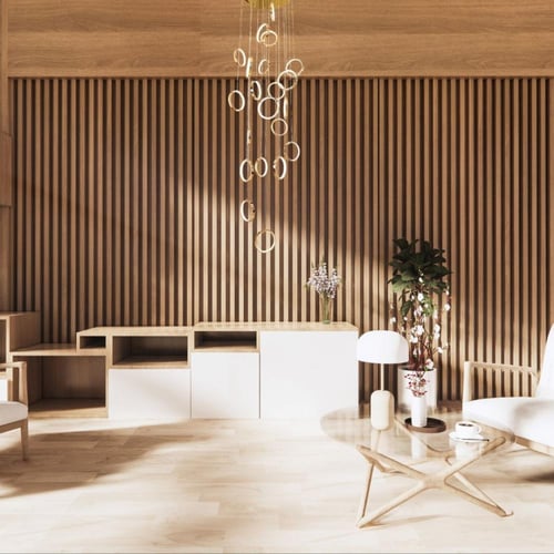 نجف مودرن 3 متر ذهبي لون الانارة 3اضاءات 225 واط