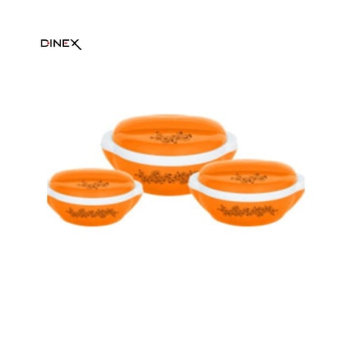 طقم كسرولة برنس بلوتو المعزولة من 3 قطع بسعة 1000...