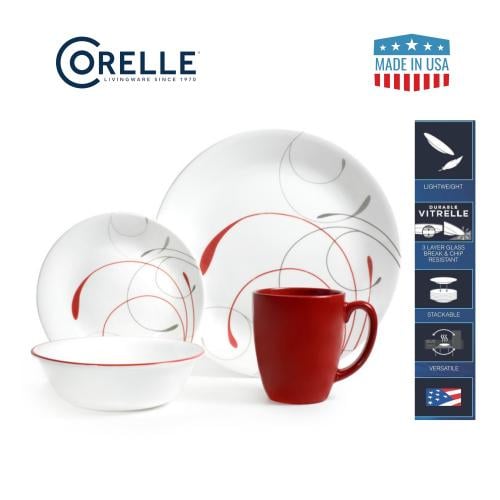 أزرقمجموعة أدوات العشاء سبليندور كوبيه من كوريل لي...