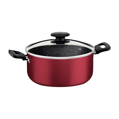 "طقم أواني طهي ترامونتينا 7 قطع بقطر 16 سم، وعاء ص...