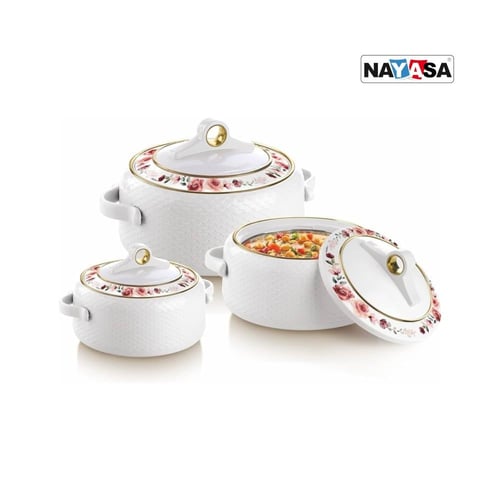 طقم طاجن ناياسا ديلوكس كورال معزول من الفولاذ المق...