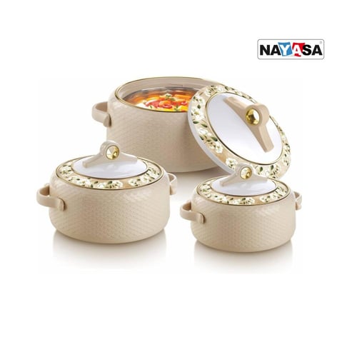 طقم طاجن ناياسا ديلوكس كورال من الفولاذ المقاوم لل...