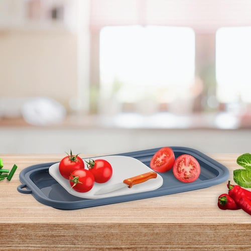 لوح تقطيع سهل التقطيع مصنوع من بلاستيك خالٍ من ماد...