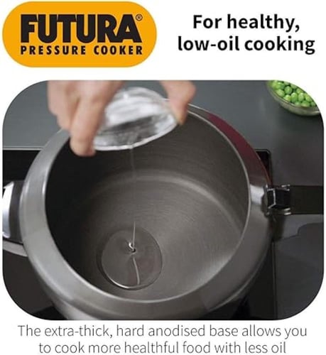 طنجرة ضغط من الألومنيوم رقم 1 من هوكينز فيوتشورا و...