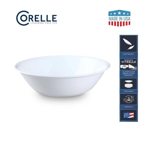 كورللي وعاء تقديم سعة ربع جالون مصنوع من أفضل مادة...