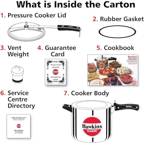 طنجرة ضغط هوكينز الكلاسيكية المصنوعة من الألومنيوم...