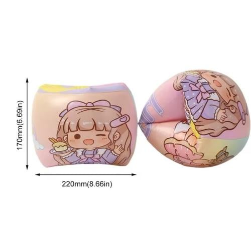 عوامات سباحة للذراع قابلة للنفخ للأطفال