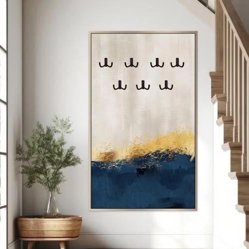 لوحة علاقة عبايات تصميم مودرن
