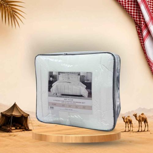 مفرش سرير ( ايطالي ) 6 قطع