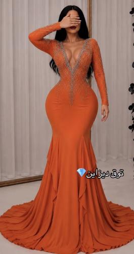 فستان اورنج