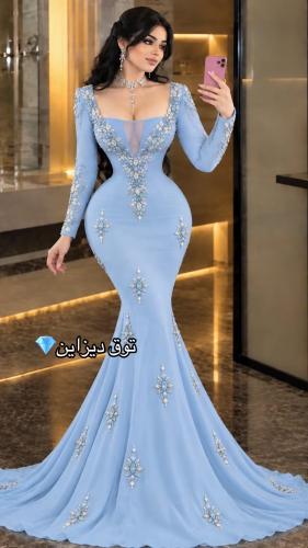 فستان سماوي