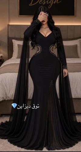 فستان اسود