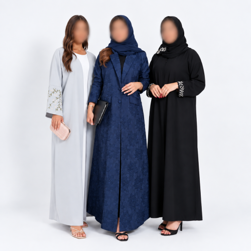 بكج إطلالات الأناقة | Royal Abaya Trio