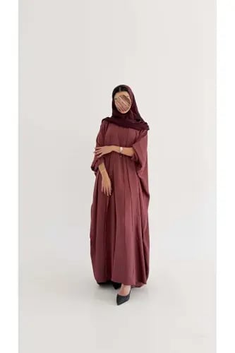 عباية و فستان كريب