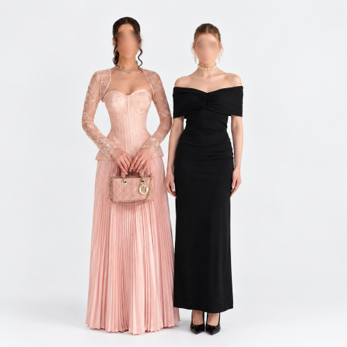 بكج إطلالة السهرة 2 في 1 | Royal Evening Set