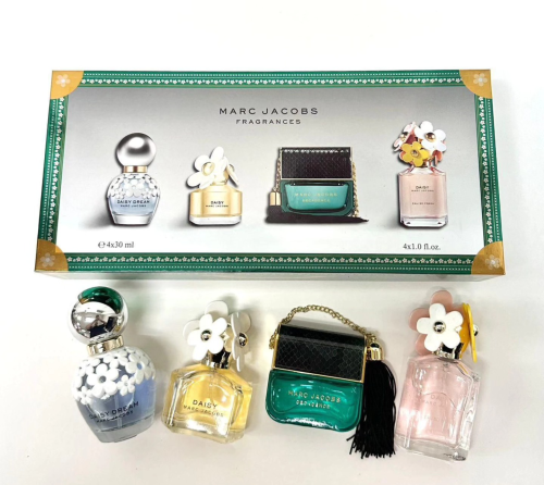 مجموعة عطور مارك جاكوبس للنساء 4 عطور 4مل
