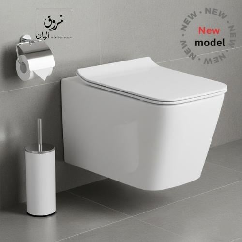 Washdown Waii-hung toilet9023 ,كرسي حمام معلق أبيض