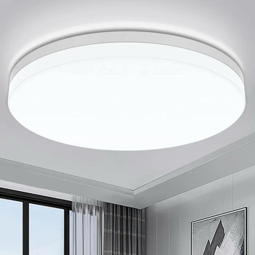 مصباح سقف LED دائري 18W – أبيض (15 سم، إضاءة دافئة...
