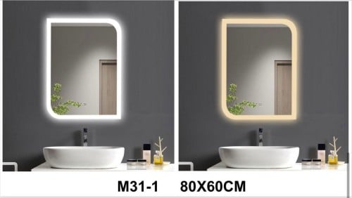 مرايا LED ٣ أوضاع للاضاءة بالمس جوده عاليه
