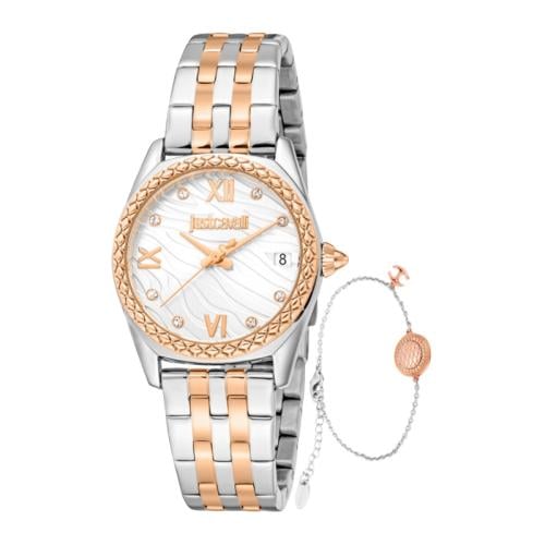 ساعة جست كافالي نسائية + سوار