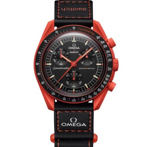 ساعة أوميغا × سواتش مهمة على الأرض - الحمم البركان...