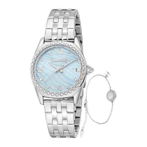 ساعة جست كافالي نسائية + سوار