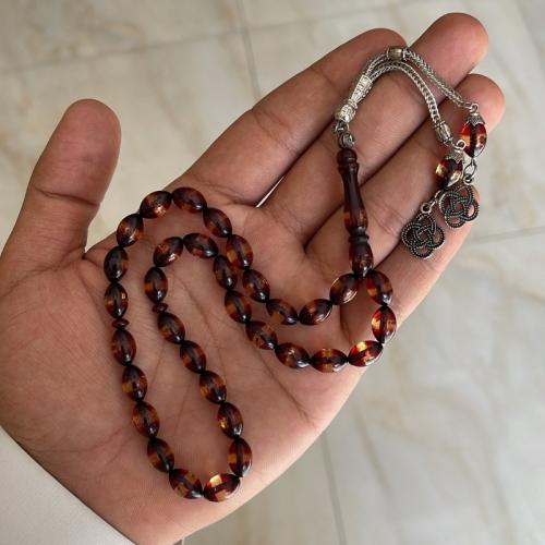 سبحة تراب الكهرمان