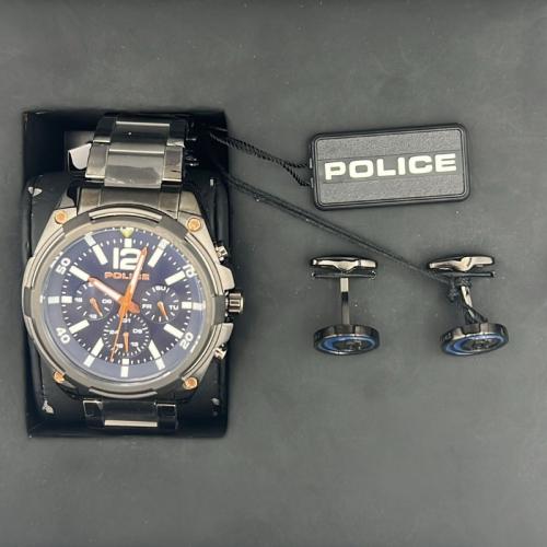 طقم بوليس ساعة + كبك