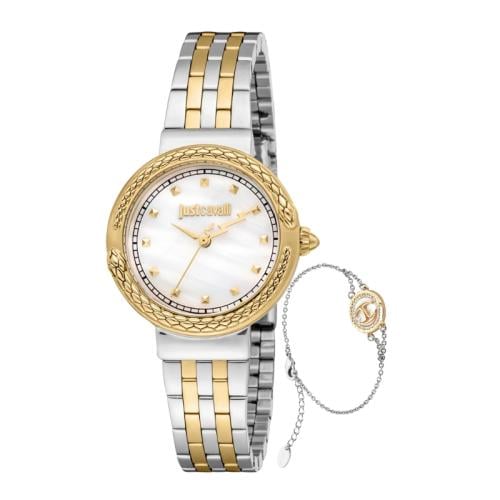 ساعة جست كافالي نسائية + سوار