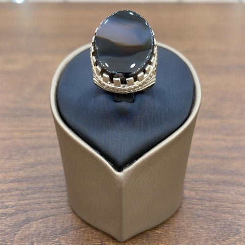 خاتم فضة عقيق يماني