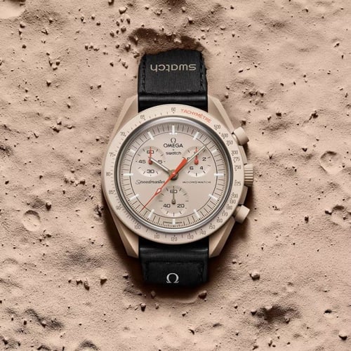 ساعة أوميغا × سواتش مهمة إلى المشتري