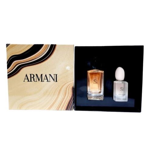 طقم عطر جورجيو أرماني سي أو دو بارفان للنساء 100 م...